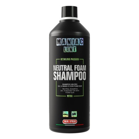 Neutral Foam Shampoo Ma‑fra | pH neutro 2‑in‑1 auto