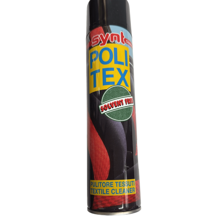 Politex Spray Detergente Tessuti 400 ml – Synt Chemical, Schiuma Secca