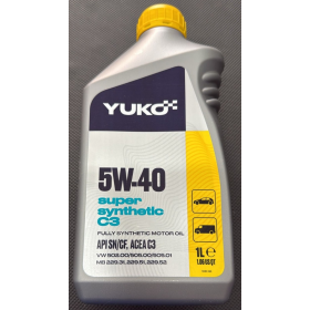 YUKO 5W-40 C3 1L – Olio Motore Sintetico