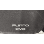 Tappetini moquette FIAT Punto Evo 5 porte con ricamo | Set 4 tappeti auto neri