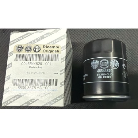 Filtro Olio Originale Fiat Lancia Alfa Romeo 46544820 – Ricambio originale Mopar – 0046544820