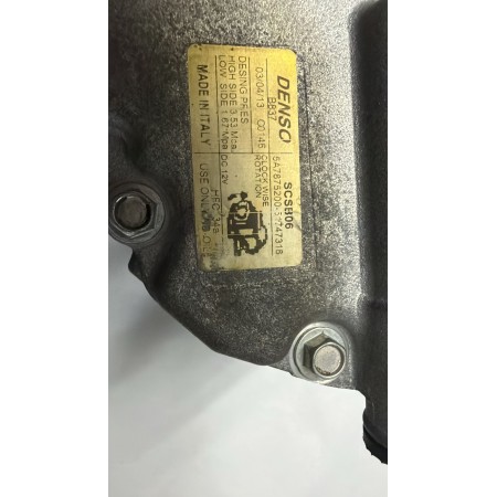 COMPRESSORE CLIMA DENSO SCSB06 ARIA CONDIZIONATA FIAT PANDA, 500, PUNTO, STILO