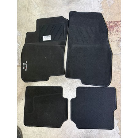 Tappetini Fiat Punto Evo 3 Porte in Moquette Neri