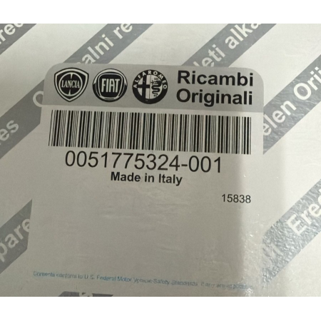 Filtro Aria Originale FIAT 51775321-001 per 1.3 Multijet Panda Punto 500 Ypsilon Mito Doblo