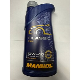 Olio Motore Mannol Classic 7501 10W-40 1L – API SN ACEA A3/B4