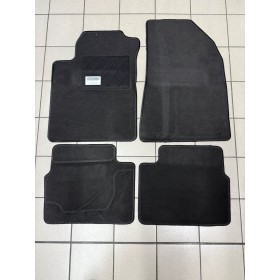 Tappetini Auto in Moquette per Alfa Romeo Giulietta Set 4 Pezzi Neri Sagomati