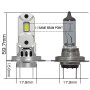 Kit lampade H7 H18 Led Luce Bianca +250% Plug&play 6500°K