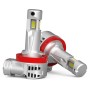 Kit 2 pezzi lampadine led Toplight H8 H9 H11 6500°K +300%