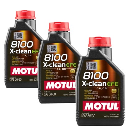 Motul 8100 X-Clean EFE 5W-30 | 3L 4L 5L 12L