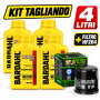 Kit Tagliando Moto Bardahl XTC C60 10W40 4L + Filtro Olio Hiflo HF204 Sintetico