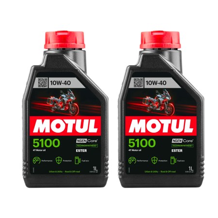 Motul 5100 10W40 4T | Olio Moto API SP JASO MA2