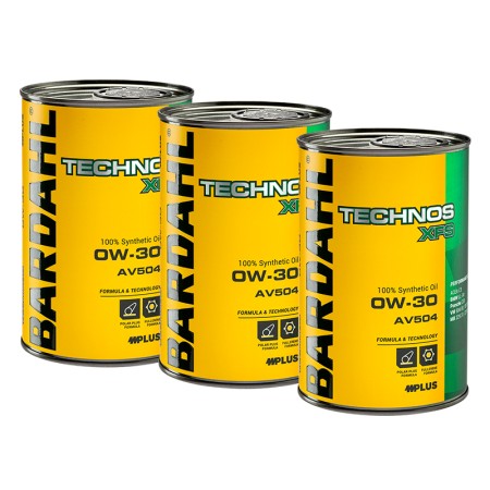 Bardahl Technos XFS AV504 0W-30 3L – Olio Motore VW 504 507