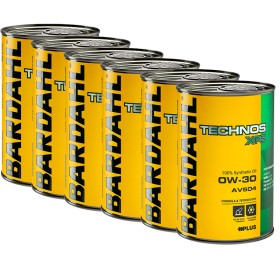Bardahl Technos XFS AV504 0W-30 6L – Olio Motore VW 504 507