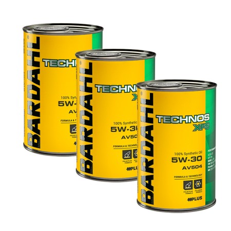 Bardahl Technos XFS AV504 5W-30 Olio Motore 3L