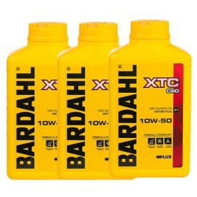 Bardahl XTC C60 10W-50 Olio Moto 4T 3 Litri