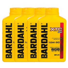 Bardahl XTC C60 10W-50 Olio Moto 4T 4 Litri