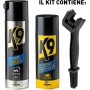 Bardahl K9 Kit Catena Moto Strada Pista | Pulitore + Lubrificante