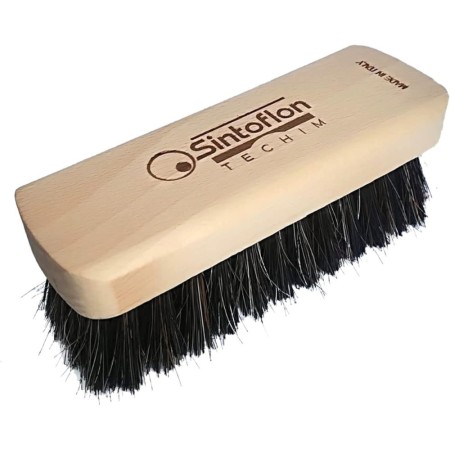 SINTOFLON LC2 Spazzola Crine di Cavallo Pulizia Pelle Interni Auto Leather Kit